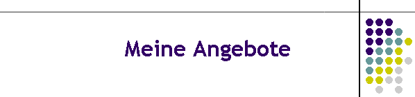 Meine Angebote